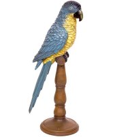 Figur  Vogel Papagei auf ständer Shabby styl...