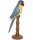 Figur  Vogel Papagei auf ständer Shabby styl Höhe 42 cm auf Ständer