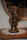 Schöne Statue Dame Büste Eliza Frau Figur Skulptur Antik Schwarz Gold  2005-110