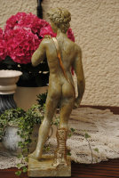David Skulptur H 57 cm Statue Antik Designe Garten Home...