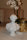 Statue Dame Büste Frau mit Lorbeerkranz Figur Skulptur H36 cm Shabbby Stil  2019-1