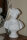 Statue Dame Büste Frau mit Lorbeerkranz Figur Skulptur H36 cm Shabbby Stil  2019-1
