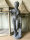 Figur Grau Antik DESIGNE Eva mit Apfel Skulptur H58 cm  Statue Garten Bad  0048