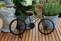 Deko Rad Fahrrad Metall Dekoration Bike L47 cm Garten Figur Home & Garden M1