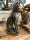 Ägyptische Göttin Katze Bastet Katzen Figur Statue Figur  2805-110