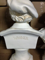Wagner Richard Büste Statue Figur Deutscher Komponist Dichter  Musiker 2029-70