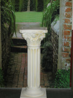 Säule Antik Designe Säulen H75 cm Blumensäule Barock Ständer Tisch  1037-70