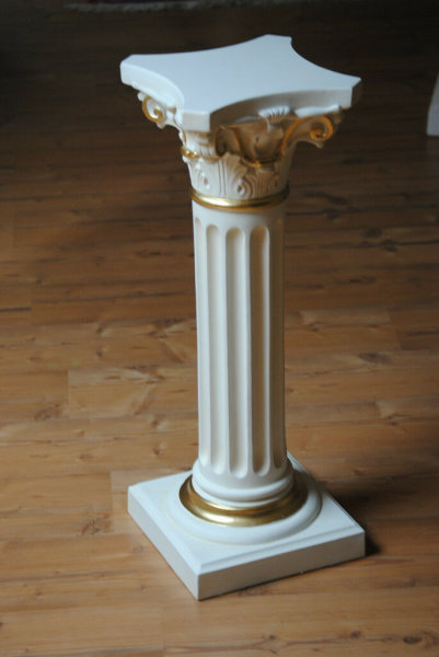 Säule Antik Barock Säulen H75 cm Blumensäule Tisch Tische 1037-108