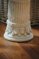 Säule Ablage Blumensäule  Säulen  Skulptur Figur  Bambus Muster 1052-70