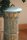 Säule Ablage Blumensäule Säulen Skulptur Figur  Bambus Muster 1052-62