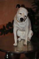 Emi  Grammophon Hund Nipper Der Terrier - Mischling  Figur Sammler Werbefigur HG