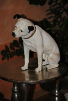 Emi  Grammophon Hund Nipper Der Terrier - Mischling  Figur Sammler Werbefigur HG