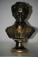 Frederic Chopin Büste Komponist Musik Statue Klavier NEW-110