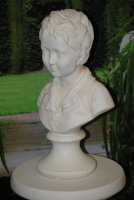Statue Dame Büste Frau Kind Figur Skulptur  Shabbby Stil  2037-70