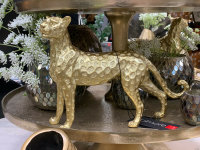 Colmore Leopard Gold L 31 cm Figur Skulptur Trends 2022 Dschungel