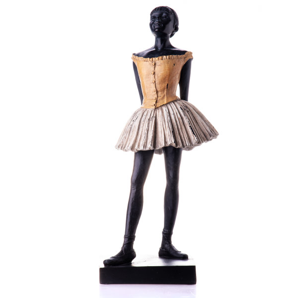 Figur Ballerina Skulptur  handbemalte Polyresinfigur H 40 cm