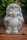 Igel Mann Figur Skulpur  Lustig 29 cm groß Gartendeko Stein Grau