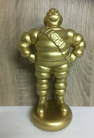 Dekorations Deko Figur Michelin Männchen Werbefigur Replikat  Gold TOP