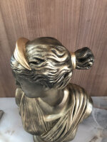 Schöne Büste Helena Skulptur H41 cm  Shabby Antik Style Deko 110