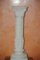 Säule Antik Designe Säulen H74 cm Blumensäule Griechische Podest  1003-70