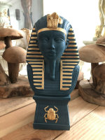 Ägyptische Groß Figur Tutenchamun Büste Pharao  2860 -101