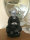 Buddha H28 cm Shaolin Mönch mit Silber Schwarz Deko