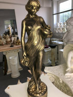 Figur Antik Gold H77cm Wasserträgerin Home Deko...