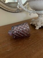 Kerzenglas Glasaufsatz Rose Raute KRÖMER Teelicht Kerzenständer Edel Angebot