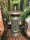 Schöne Runde Barocke Säule aus Kunstharz H56 cm Antik Designe Grün