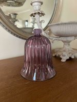 XL Kerzenglas Glasaufsatz Stella Rose KRÖMER Teelicht Kerzenständer Leuchter