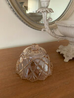 XXL Kerzenglas Glasaufsatz Fiori Amber KRÖMER Teelicht Kerzenständer Leuchter