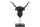 Büffel Kopf Figur Skulptur Edel auf Standfuß Schwarz