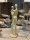 Trend Figur Mutter Kind Skulptur Modern Gold H 32