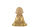 Buddha Zen Mönch Figuren Skulptur Trendig Gold H23,5 cm