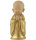 Buddha Mönch mit Kette Zen Figur Edel Trendig Edel Farbe Gold H32 cm