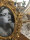 Edel XL einzigartig Antik Barock Bilderrahmen 13x18 cm Rahmen oval Gold  Antik N88