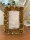 Edel Bilderrahmen 10 x 15 cm Rahmen Blätter Rosen Rahmen  Gold 696